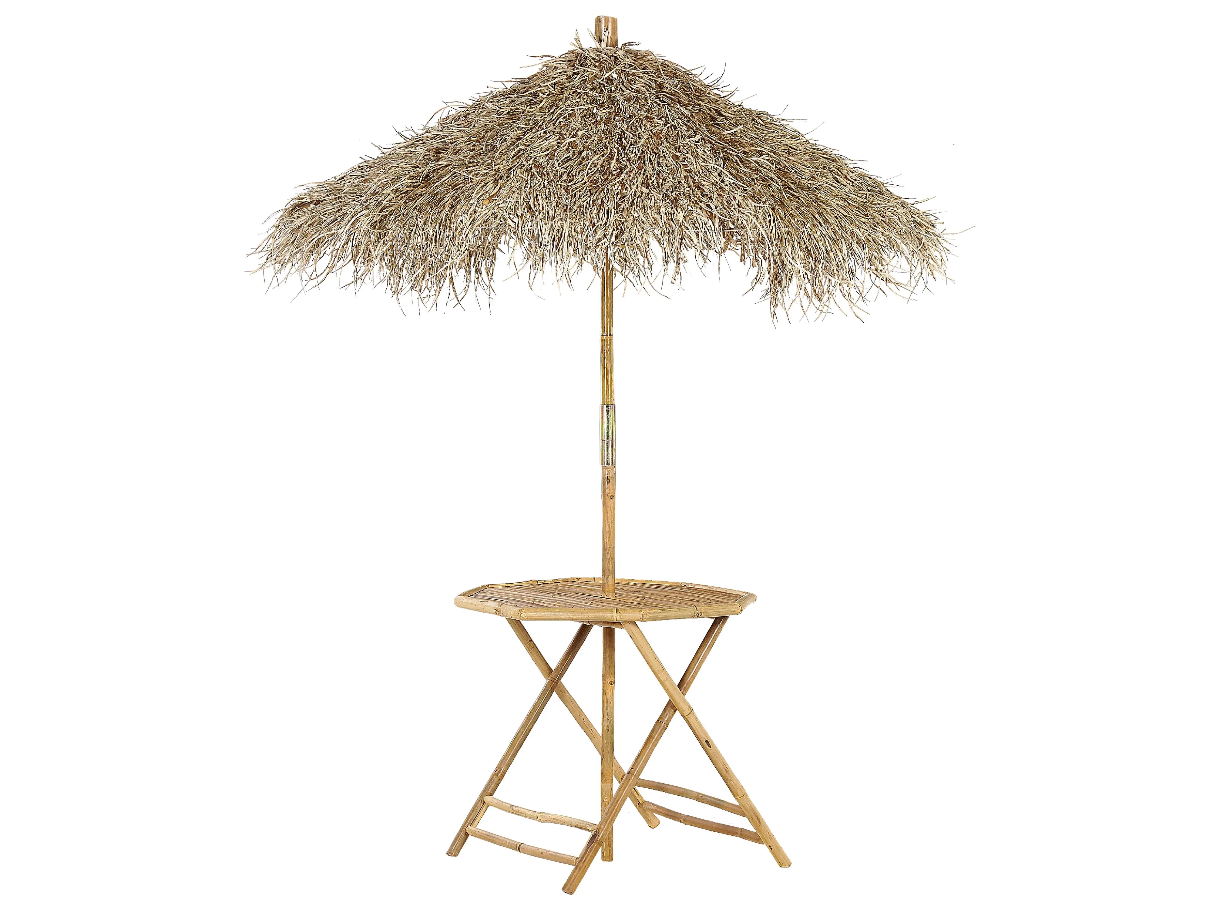 Tavolino Bistrot 85 cm 85 cm Bamb Marrone chiaro