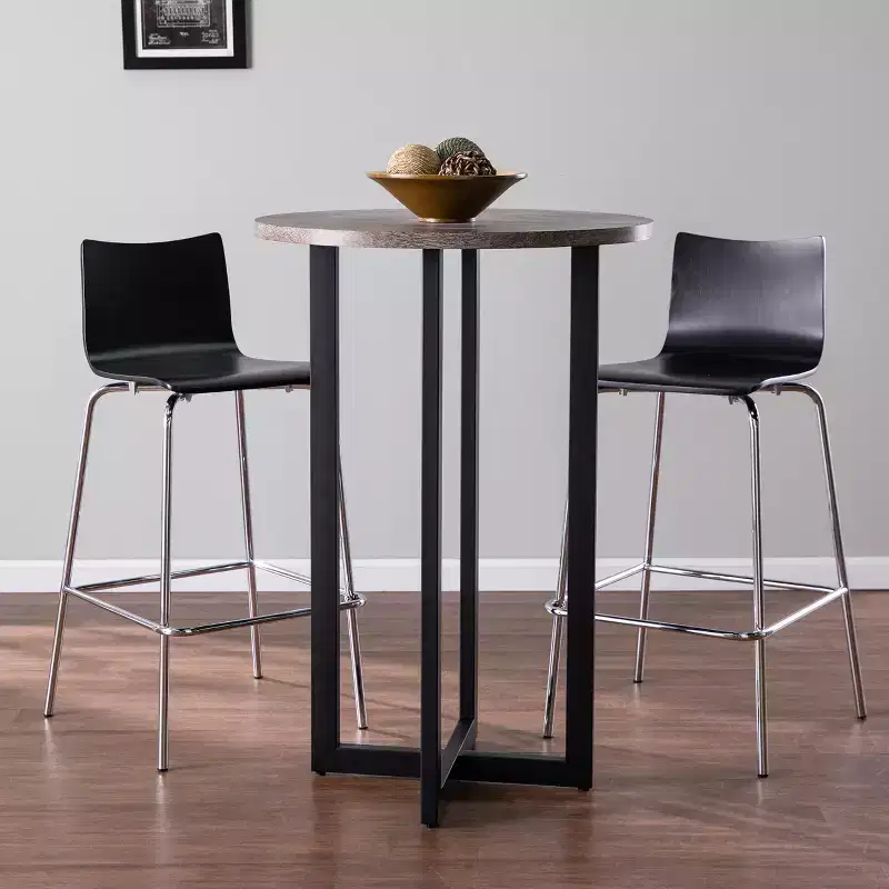 Holly & Martin Danby Bar Table - Gray - SEI