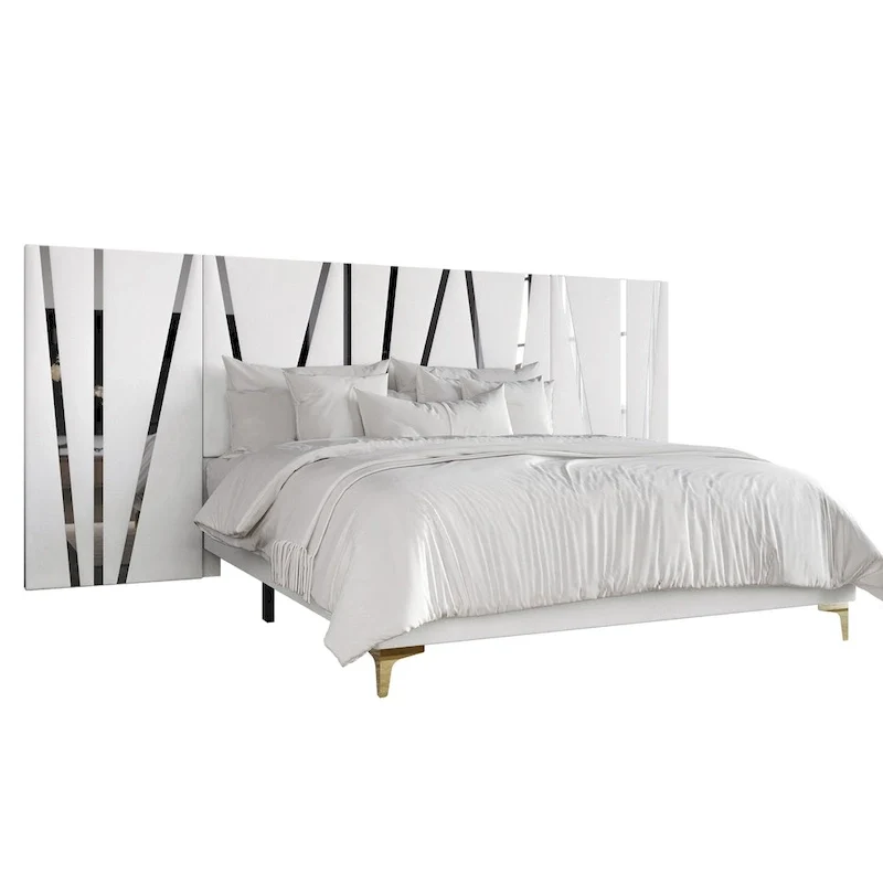 CraftPorch Contemporary Luxury Wall Panel Bed