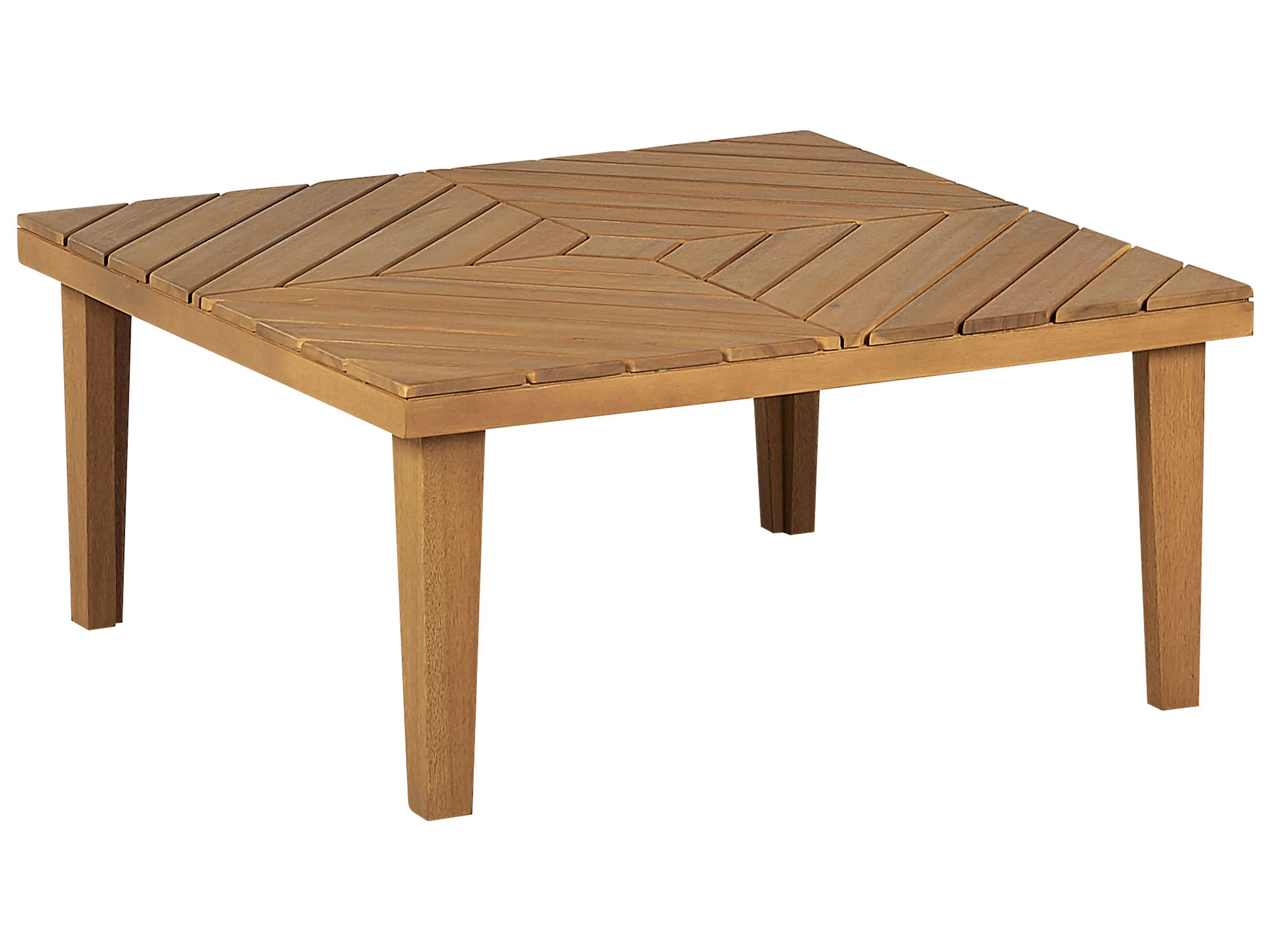 Tavolino da giardino 70 cm 70 cm Legno d'acacia Marrone