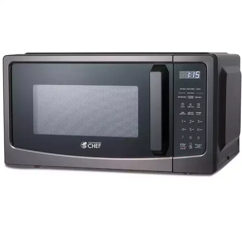 Commercial Chef 1.1 Cu. Ft. Countertop Microwave Oven, CHM11GBS