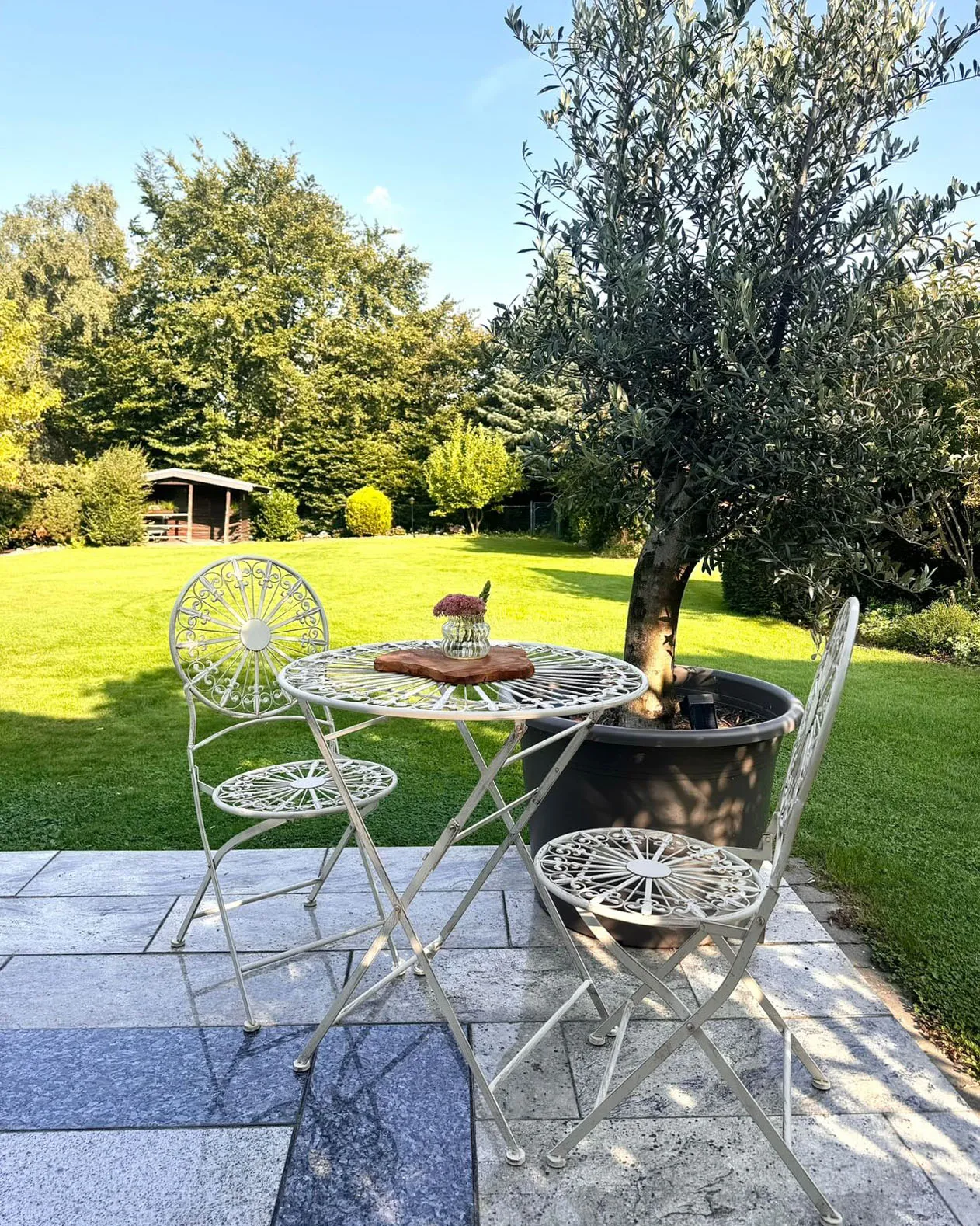Tavolino Bistrot 70 cm 70 cm Metallo Bianco