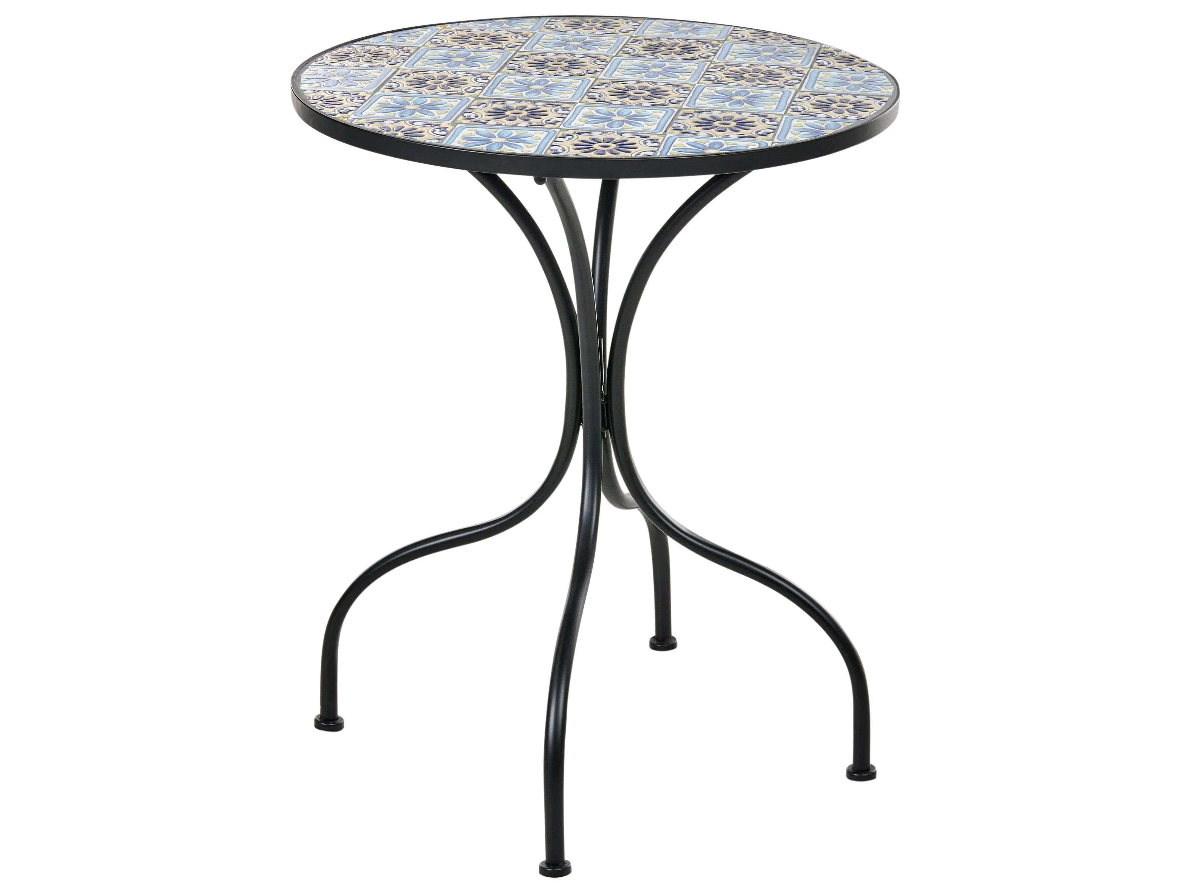 Tavolino Bistrot 60 cm 60 cm Metallo Nero